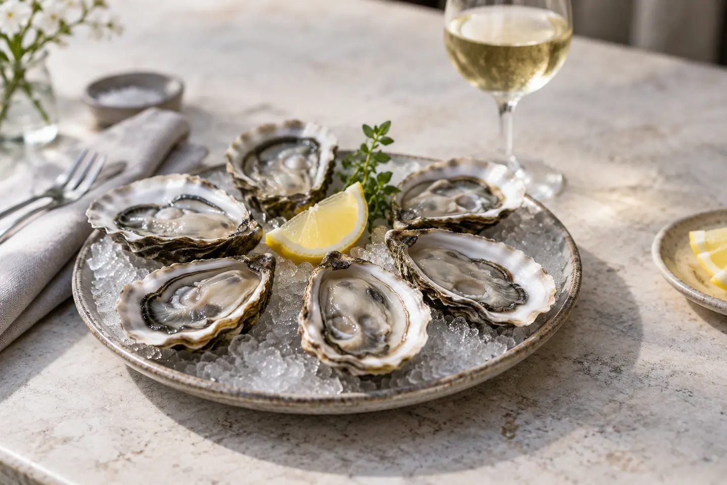 Illustration générée par IA — Poissons & fruits de mer